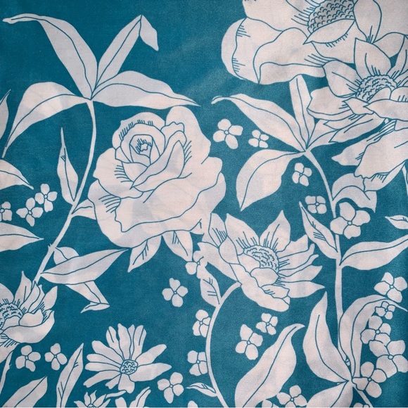 v i n t a g e :: Fantastic Floral Maxi House Dress Robe Caftan Mumu - Picture 3 of 13